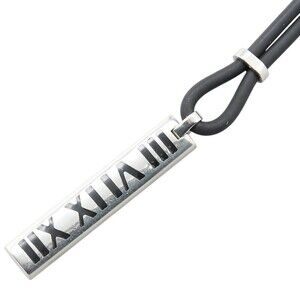 Tiffany Atlas necklace silver black Co